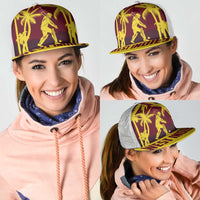 Cricket 2026 West Indies Mesh Trucker Cap WI Tropical Version