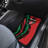 Personalized Afghanistan Car Mats Grunge Style