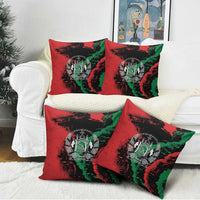 Afghanistan Pillow Cover Grunge Style