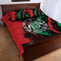 Afghanistan Quilt Bed Set Grunge Style