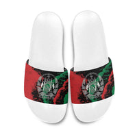 Afghanistan Slide Sandals Grunge Style