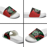 Afghanistan Slide Sandals Grunge Style