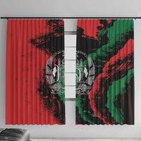 Afghanistan Window Curtain Grunge Style