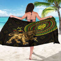 Ethiopia National Day Sarong Lion Of Judah African Pattern - Wonder Print Shop