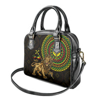 Ethiopia National Day Shoulder Handbag Lion Of Judah African Pattern