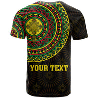 Ethiopia National Day T Shirt Lion Of Judah African Pattern - Wonder Print Shop