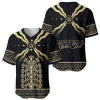 Assyria Empire Baseball Jersey Assyrian Mythological Spirit - Wonder Print Shop