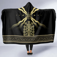 Assyria Empire Hooded Blanket Assyrian Mythological Spirit