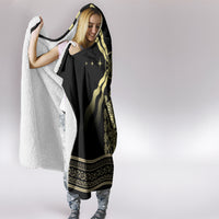 Assyria Empire Hooded Blanket Assyrian Mythological Spirit