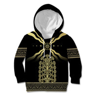 Assyria Empire Kid Hoodie Assyrian Mythological Spirit - Wonder Print Shop