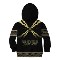 Assyria Empire Kid Hoodie Assyrian Mythological Spirit - Wonder Print Shop