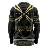 Assyria Empire Long Sleeve Shirt Assyrian Mythological Spirit - Wonder Print Shop