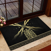 Assyria Empire Rubber Doormat Assyrian Mythological Spirit - Wonder Print Shop