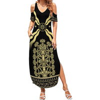 Assyria Empire Summer Maxi Dress Assyrian Mythological Spirit - Wonder Print Shop