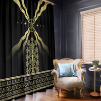 Assyria Empire Window Curtain Assyrian Mythological Spirit - Wonder Print Shop