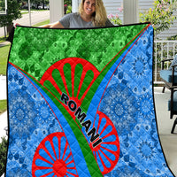 International Romani Day 2024 Quilt Gypsy Pattern Tribal - Wonder Print Shop