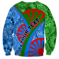 International Romani Day 2024 Sweatshirt Gypsy Pattern Tribal - Wonder Print Shop