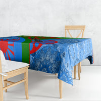 International Romani Day 2024 Tablecloth Gypsy Pattern Tribal - Wonder Print Shop