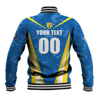 Custom Turks and Caicos Islands Football Baseball Jacket Team TCI Go Champions