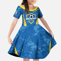 Custom Turks and Caicos Islands Football Family Matching Mermaid Dress and Hawaiian Shirt Team TCI Go Champions