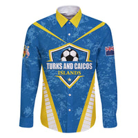 Custom Turks and Caicos Islands Football Family Matching Mermaid Dress and Hawaiian Shirt Team TCI Go Champions