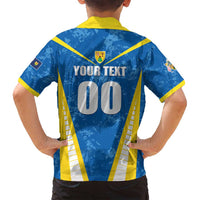 Custom Turks and Caicos Islands Football Family Matching Puletasi and Hawaiian Shirt Team TCI Go Champions