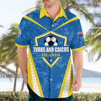 Custom Turks and Caicos Islands Football Hawaiian Shirt Team TCI Go Champions