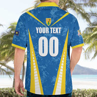Custom Turks and Caicos Islands Football Hawaiian Shirt Team TCI Go Champions