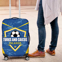 Turks and Caicos Islands Football Luggage Cover Team TCI Go Champions