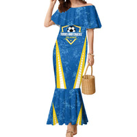 Custom Turks and Caicos Islands Football Mermaid Dress Team TCI Go Champions