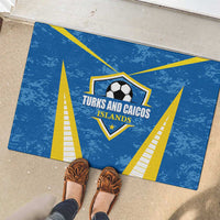 Turks and Caicos Islands Football Rubber Doormat Team TCI Go Champions
