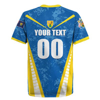 Custom Turks and Caicos Islands Football Rugby Jersey Team TCI Go Champions