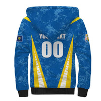 Custom Turks and Caicos Islands Football Sherpa Hoodie Team TCI Go Champions