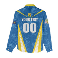 Custom Turks and Caicos Islands Football Women Casual Shirt Team TCI Go Champions