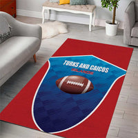 Turks and Caicos Islands Rugby Area Rug TCI Team Come On