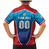 Custom Turks and Caicos Islands Rugby Family Matching Mermaid Dress and Hawaiian Shirt TCI Team Come On