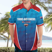 Custom Turks and Caicos Islands Rugby Hawaiian Shirt TCI Team Come On
