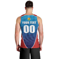 Custom Turks and Caicos Islands Rugby Men Tank Top TCI Team Come On