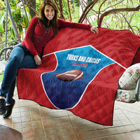 Turks and Caicos Islands Rugby Quilt TCI Team Come On