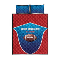 Turks and Caicos Islands Rugby Quilt Bed Set TCI Team Come On
