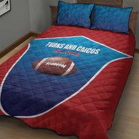 Turks and Caicos Islands Rugby Quilt Bed Set TCI Team Come On