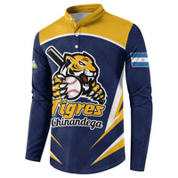 Custom Baseball Tigres Chinandega Button Sweatshirt Go Nicaragua Boys
