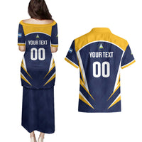 Custom Baseball Tigres Chinandega Couples Matching Puletasi and Hawaiian Shirt Go Nicaragua Boys