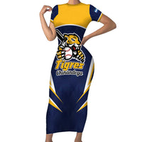 Custom Baseball Tigres Chinandega Short Sleeve Bodycon Dress Go Nicaragua Boys