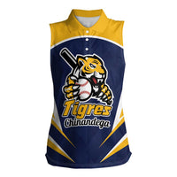 Custom Baseball Tigres Chinandega Women Sleeveless Polo Shirt Go Nicaragua Boys