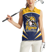 Custom Baseball Tigres Chinandega Women Sleeveless Polo Shirt Go Nicaragua Boys