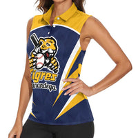 Custom Baseball Tigres Chinandega Women Sleeveless Polo Shirt Go Nicaragua Boys