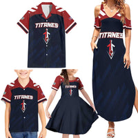 Custom Baseball Titanes Florida Family Matching Summer Maxi Dress and Hawaiian Shirt Puerto Rico Boys Come On