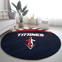 Baseball Titanes Florida Round Carpet Puerto Rico Boys Come On