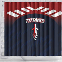 Baseball Titanes Florida Shower Curtain Puerto Rico Boys Come On